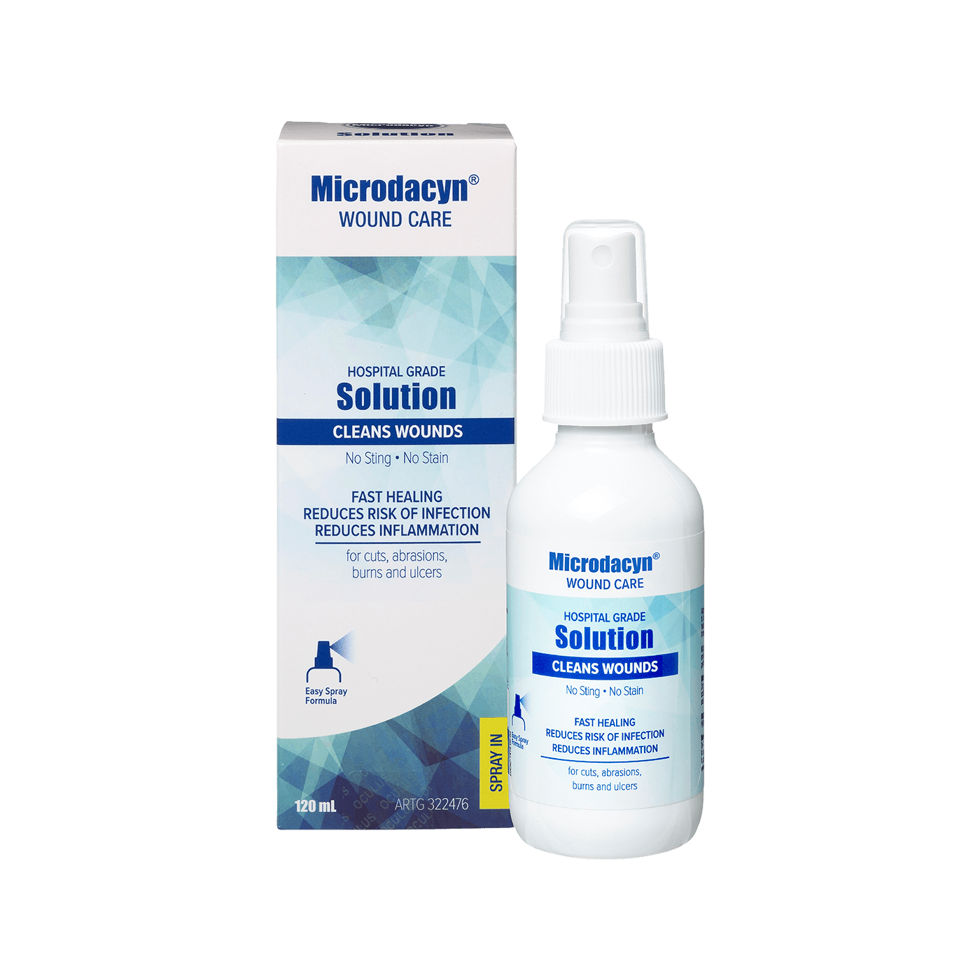 Microdacyn Wound Care Solution 120ml