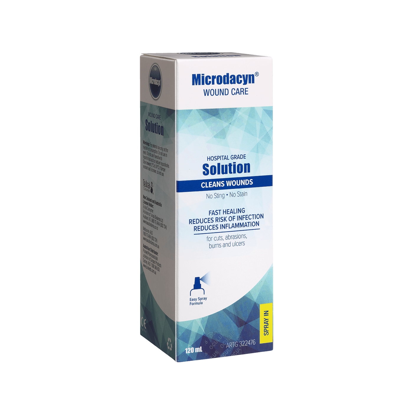 Microdacyn Wound Care Solution 120ml