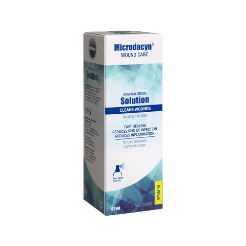 Microdacyn Wound Care Solution 120mL