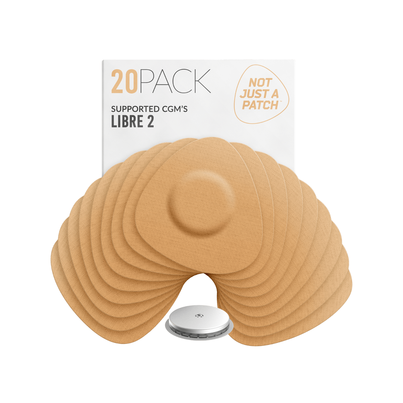 Not Just a Patch Original CGM Patches (Freestyle Libre 1 & 2, Medtronic Guardian) 20pk