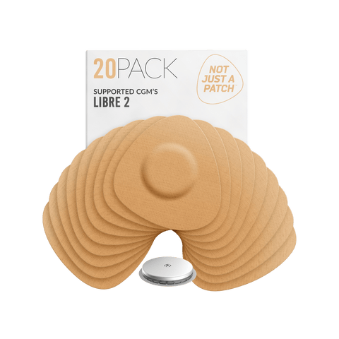 NJaP CGM Patches Freestyle Libre + Medtronic Guardian 20pk