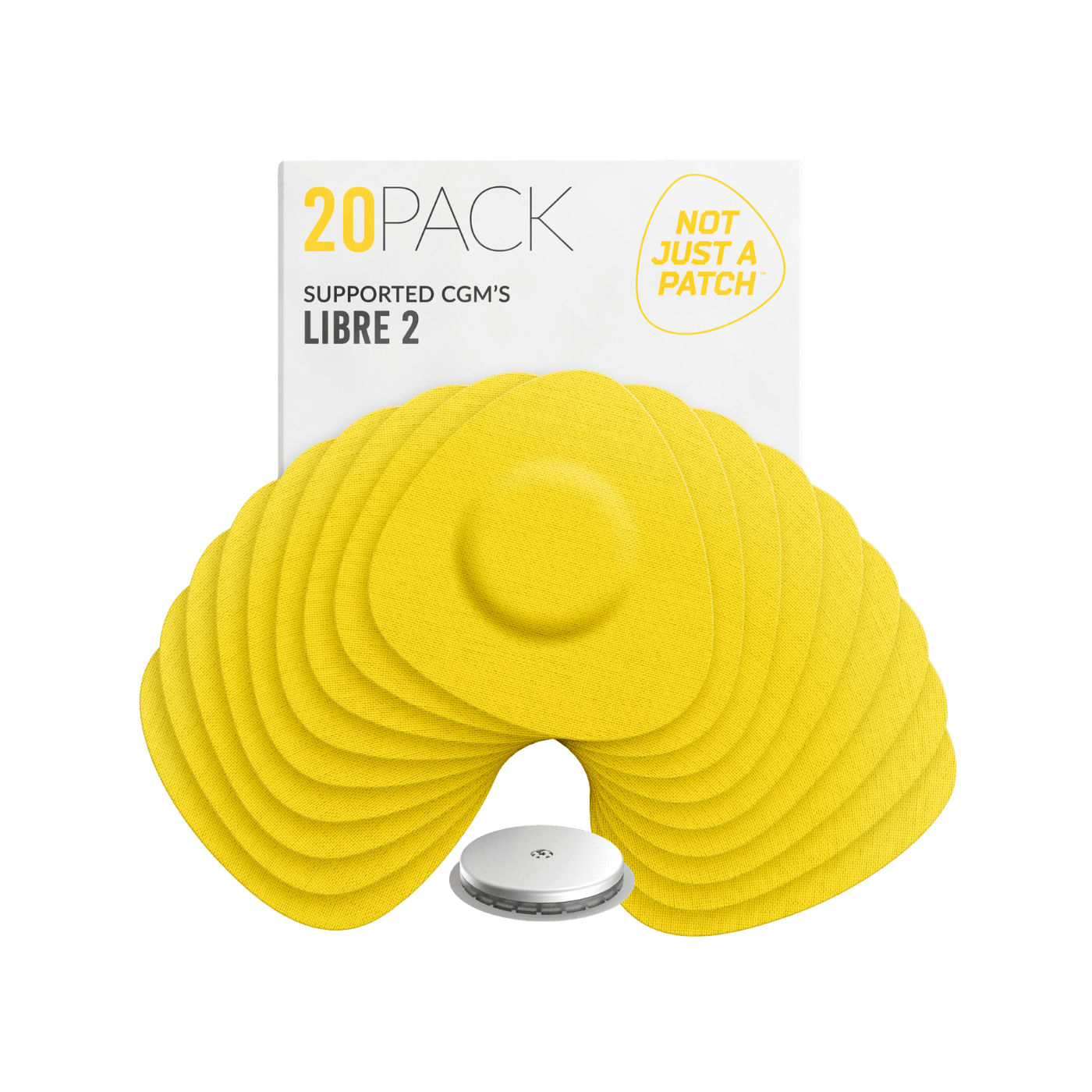 Not Just a Patch Original CGM Patches (Freestyle Libre 1 & 2, Medtronic Guardian) 20pk