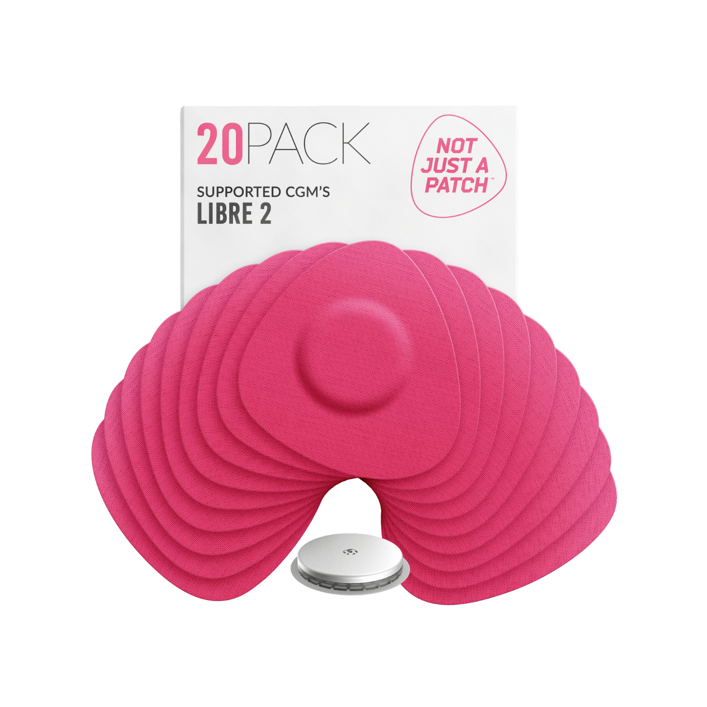 Not Just a Patch Original CGM Patches (Freestyle Libre 1 & 2, Medtronic Guardian) 20pk