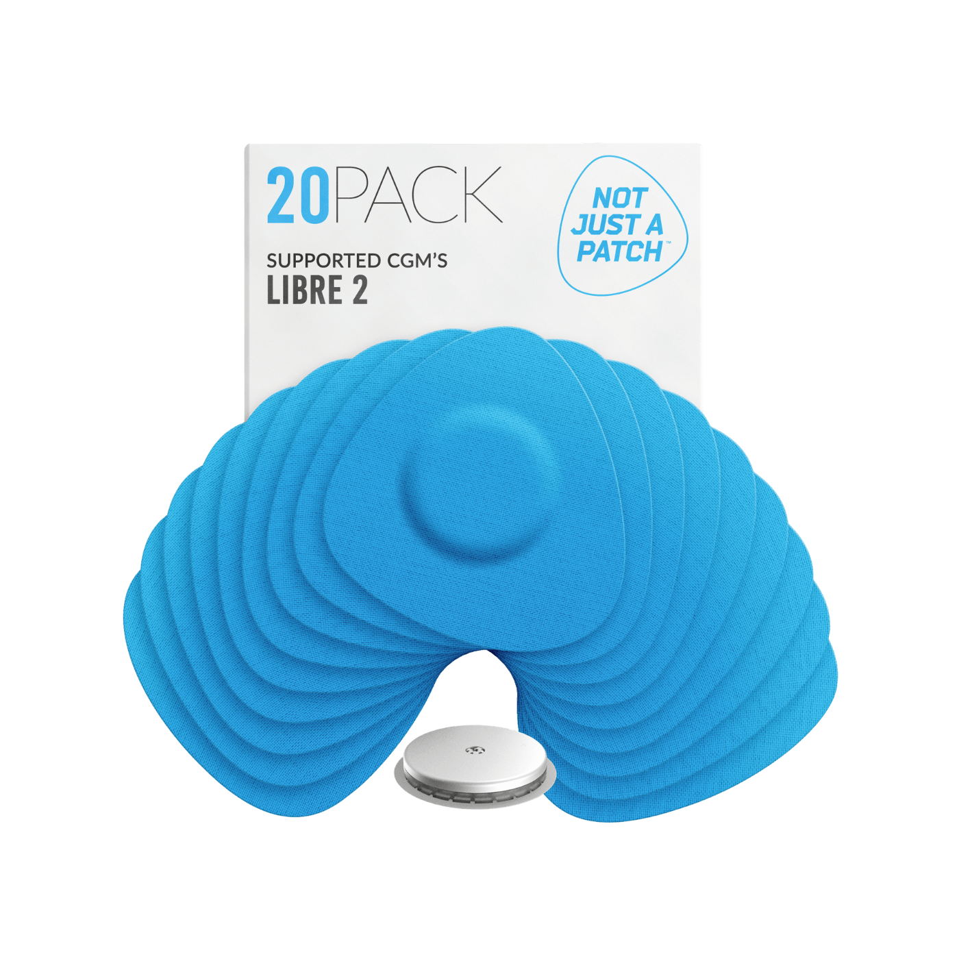 Not Just a Patch Original CGM Patches (Freestyle Libre 1 & 2, Medtronic Guardian) 20pk