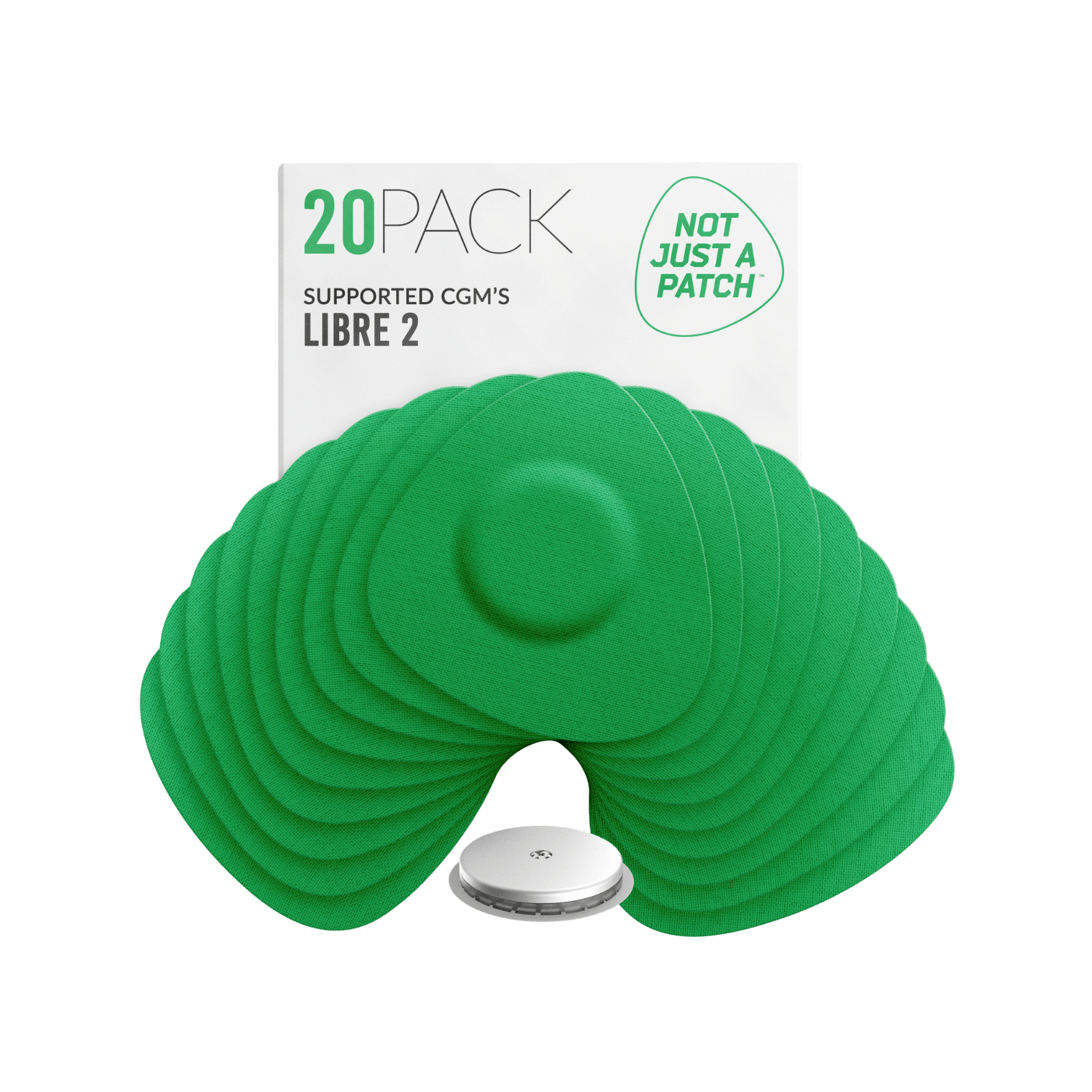 Not Just a Patch Original CGM Patches (Freestyle Libre 1 & 2, Medtronic Guardian) 20pk