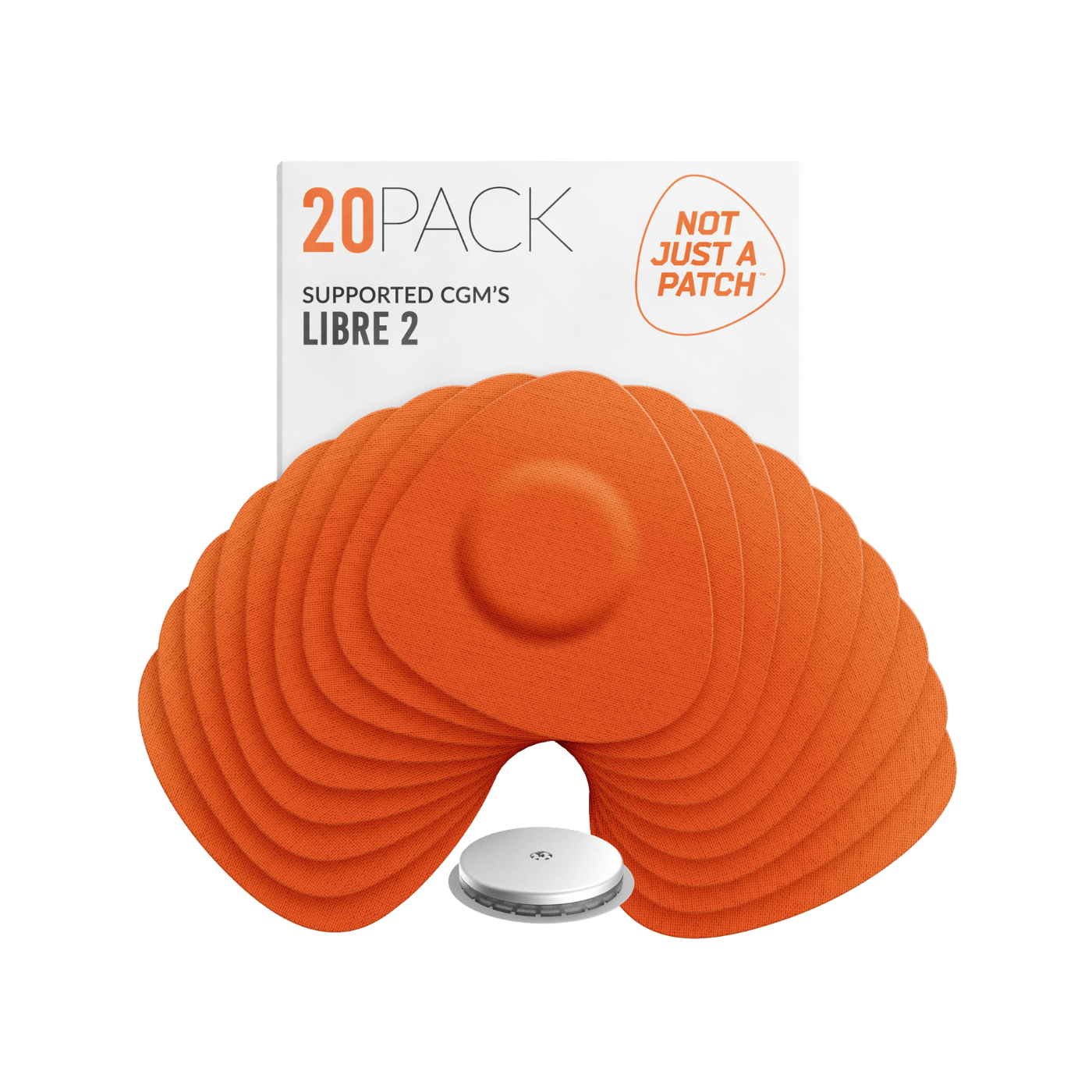 Not Just a Patch Original CGM Patches (Freestyle Libre 1 & 2, Medtronic Guardian) 20pk