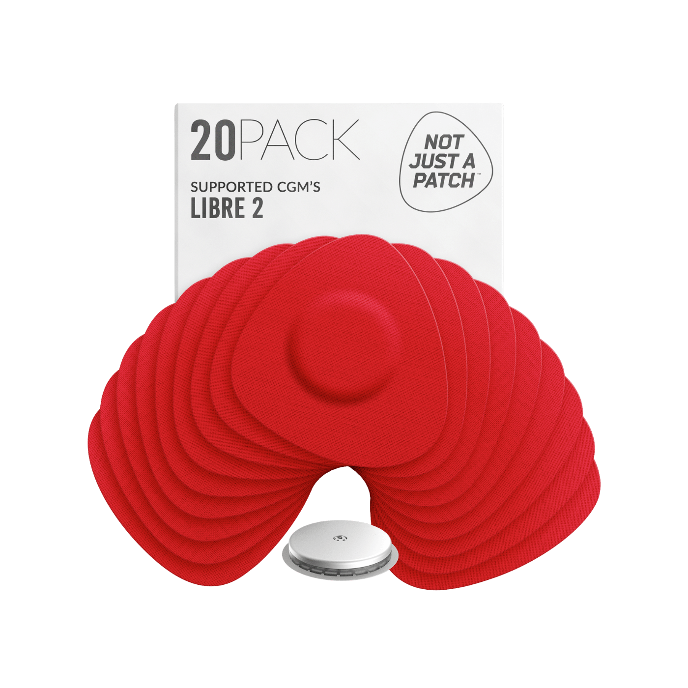 Not Just a Patch Original CGM Patches (Freestyle Libre 1 & 2, Medtronic Guardian) 20pk