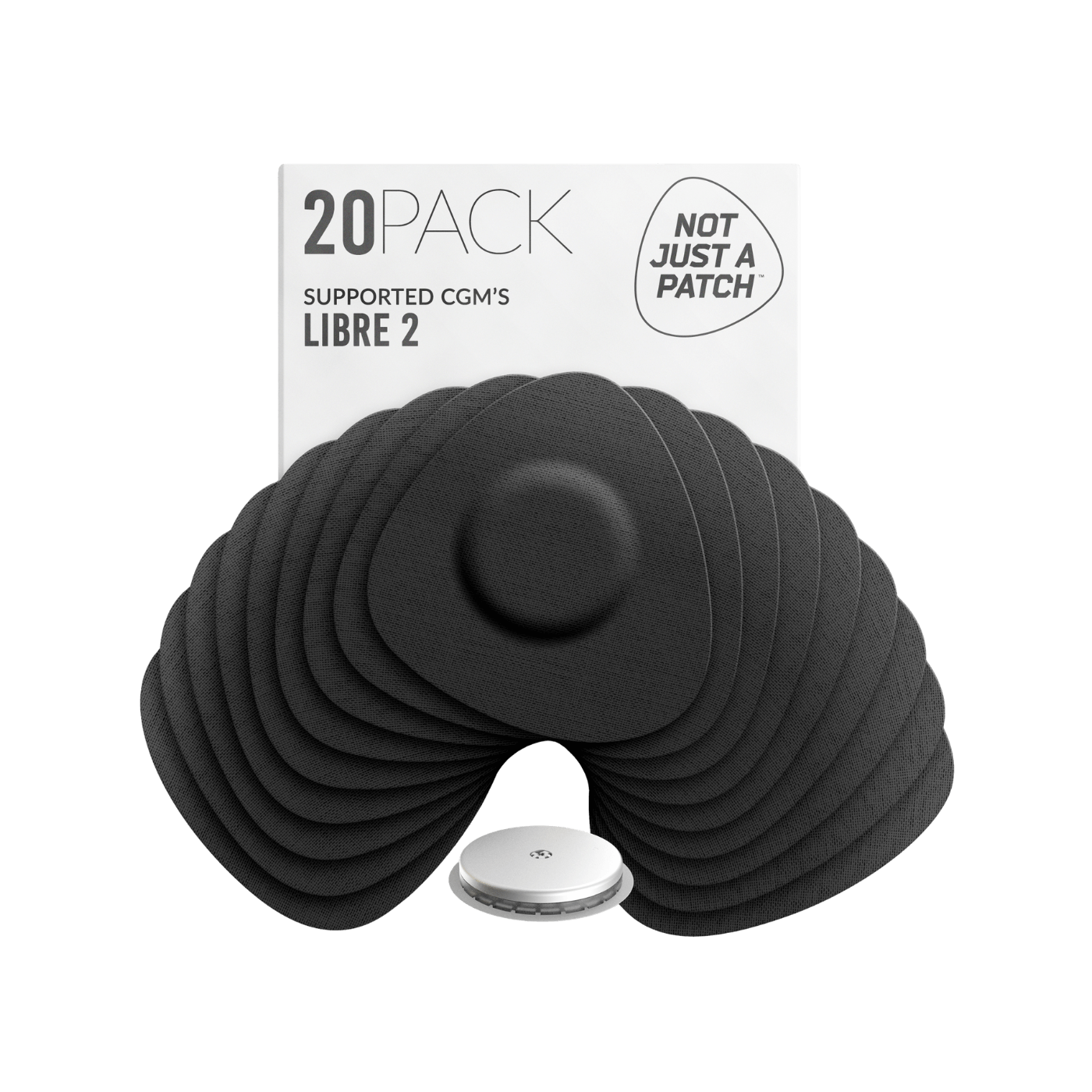 Not Just a Patch Original CGM Patches (Freestyle Libre 1 & 2, Medtronic Guardian) 20pk