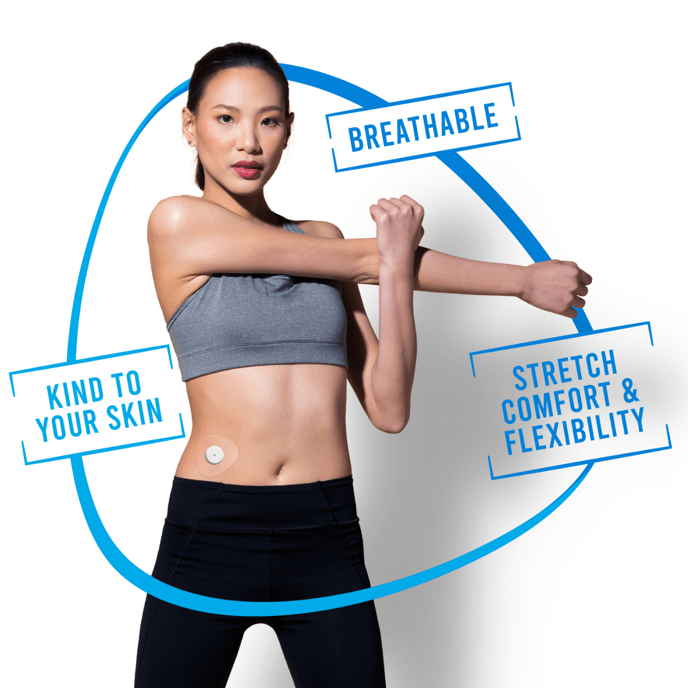 Not Just a Patch Transparent CGM Patches (Freestyle Libre 1 & 2, Medtronic Guardian) 20pk