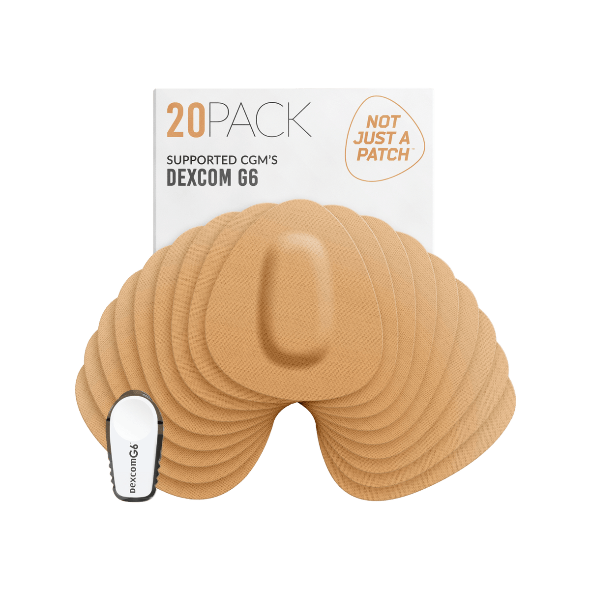 NJaP CGM Patches Dexcom + MiaoMiao 20pk