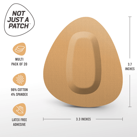 NJaP CGM Patches Dexcom + MiaoMiao 20pk