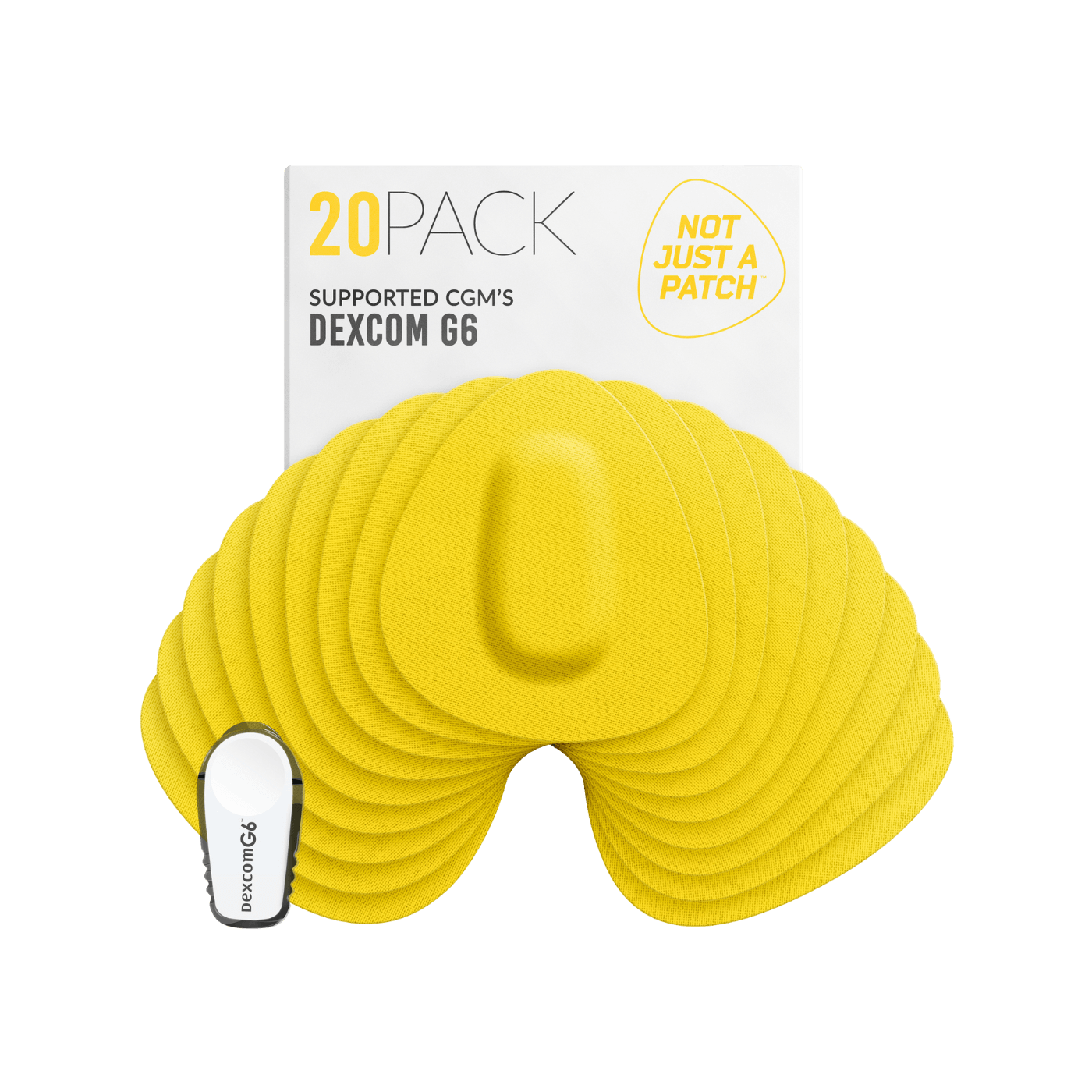 Not Just a Patch Original CGM Patches (Dexcom, MiaoMiao) 20pk