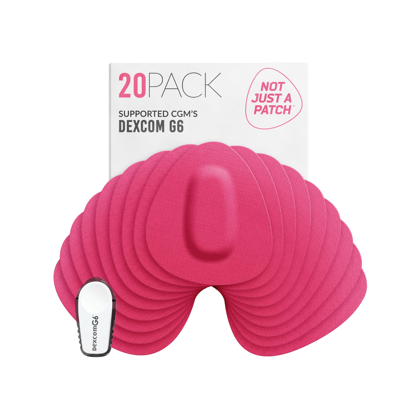 Not Just a Patch Original CGM Patches (Dexcom, MiaoMiao) 20pk