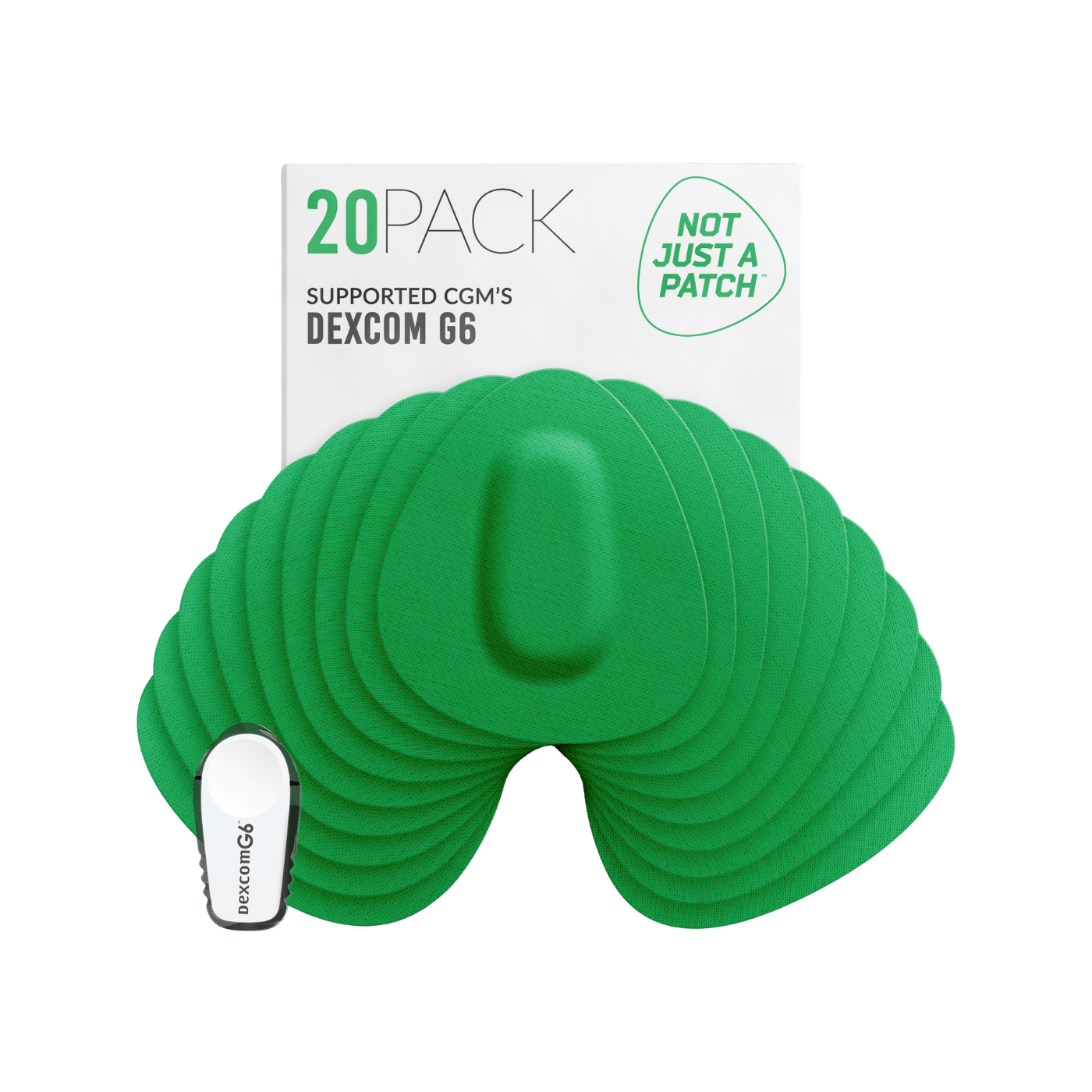Not Just a Patch Original CGM Patches (Dexcom, MiaoMiao) 20pk