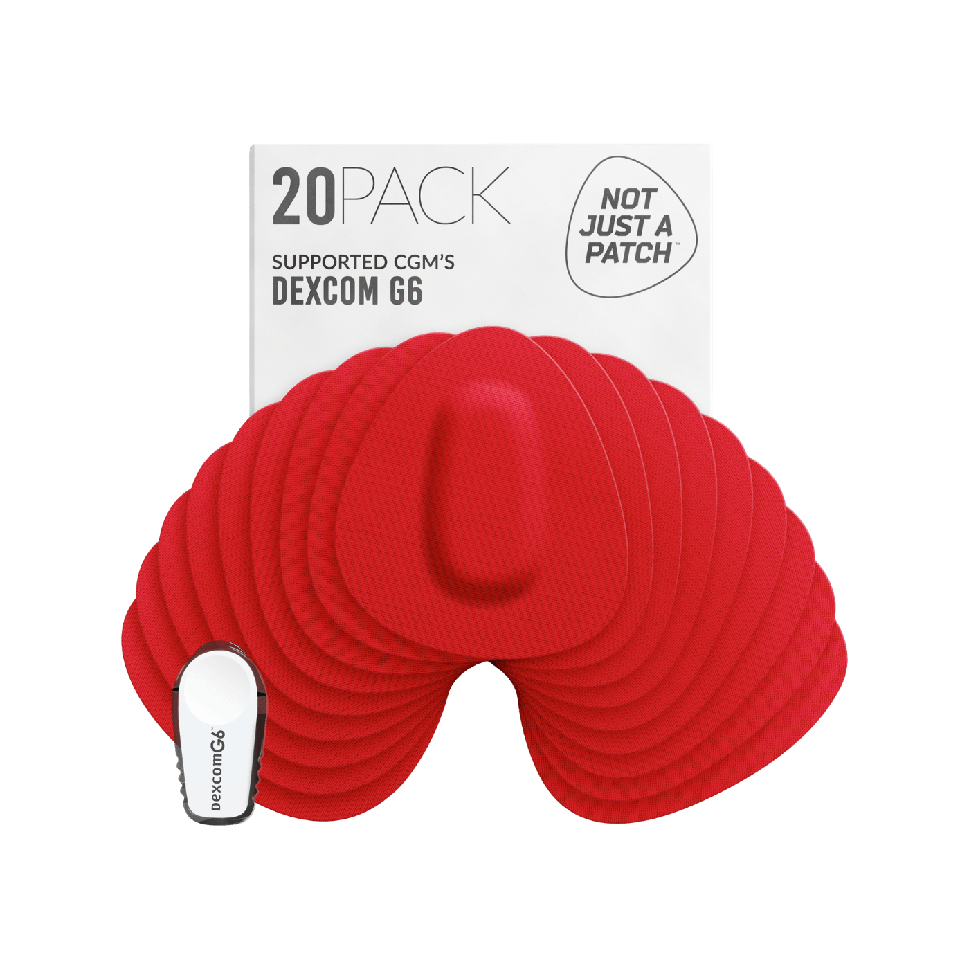 Not Just a Patch Original CGM Patches (Dexcom, MiaoMiao) 20pk