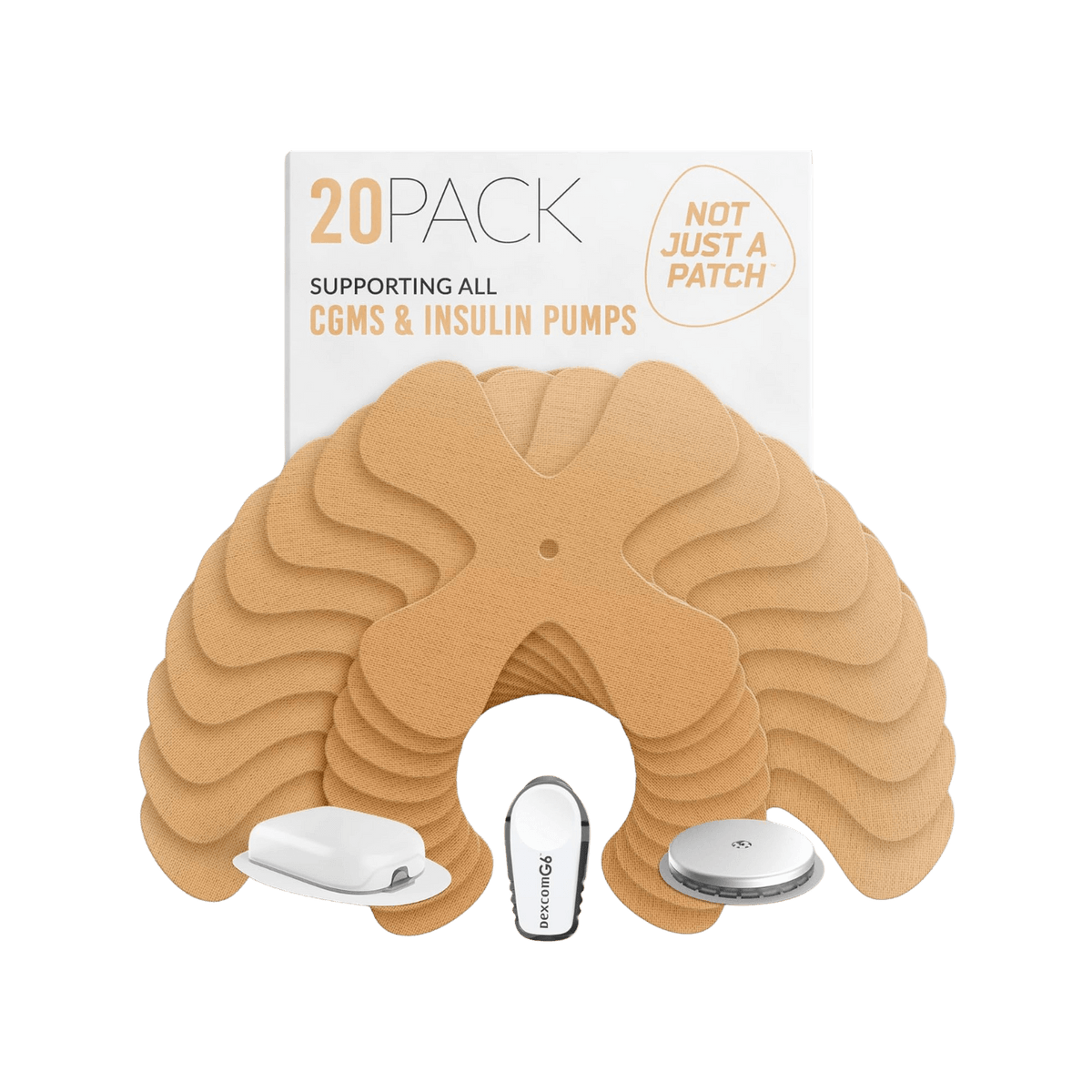 NJaP CGM Patches X-Patch All Devices 20pk