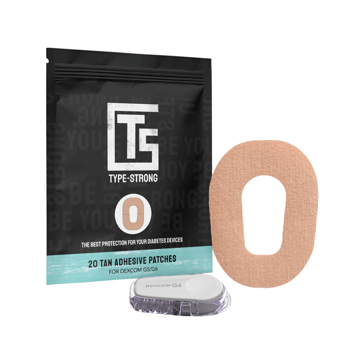 TYPE-STRONG CGM Patch (Dexcom G5/G6) 20pk