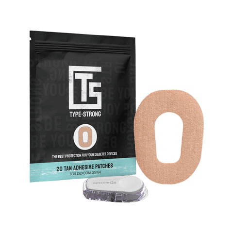 TYPE-STRONG CGM Patch (Dexcom G5/G6) 20pk