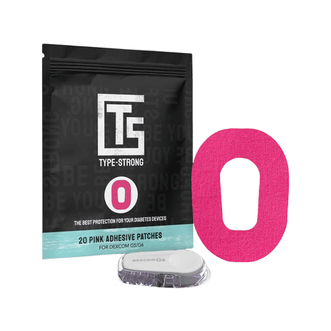 TYPE-STRONG CGM Patch (Dexcom G5/G6) 20pk