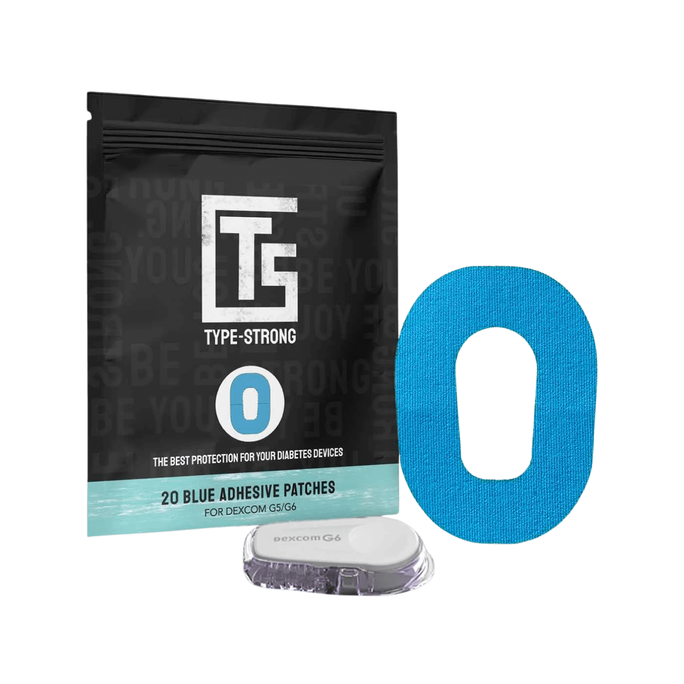 TYPE-STRONG CGM Patch (Dexcom G5/G6) 20pk