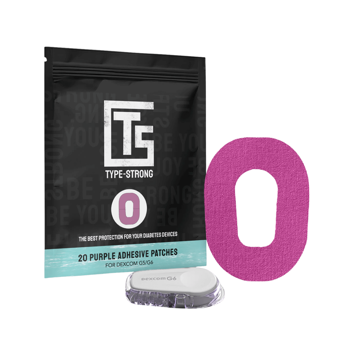 TYPE-STRONG CGM Patch (Dexcom G5/G6) 20pk