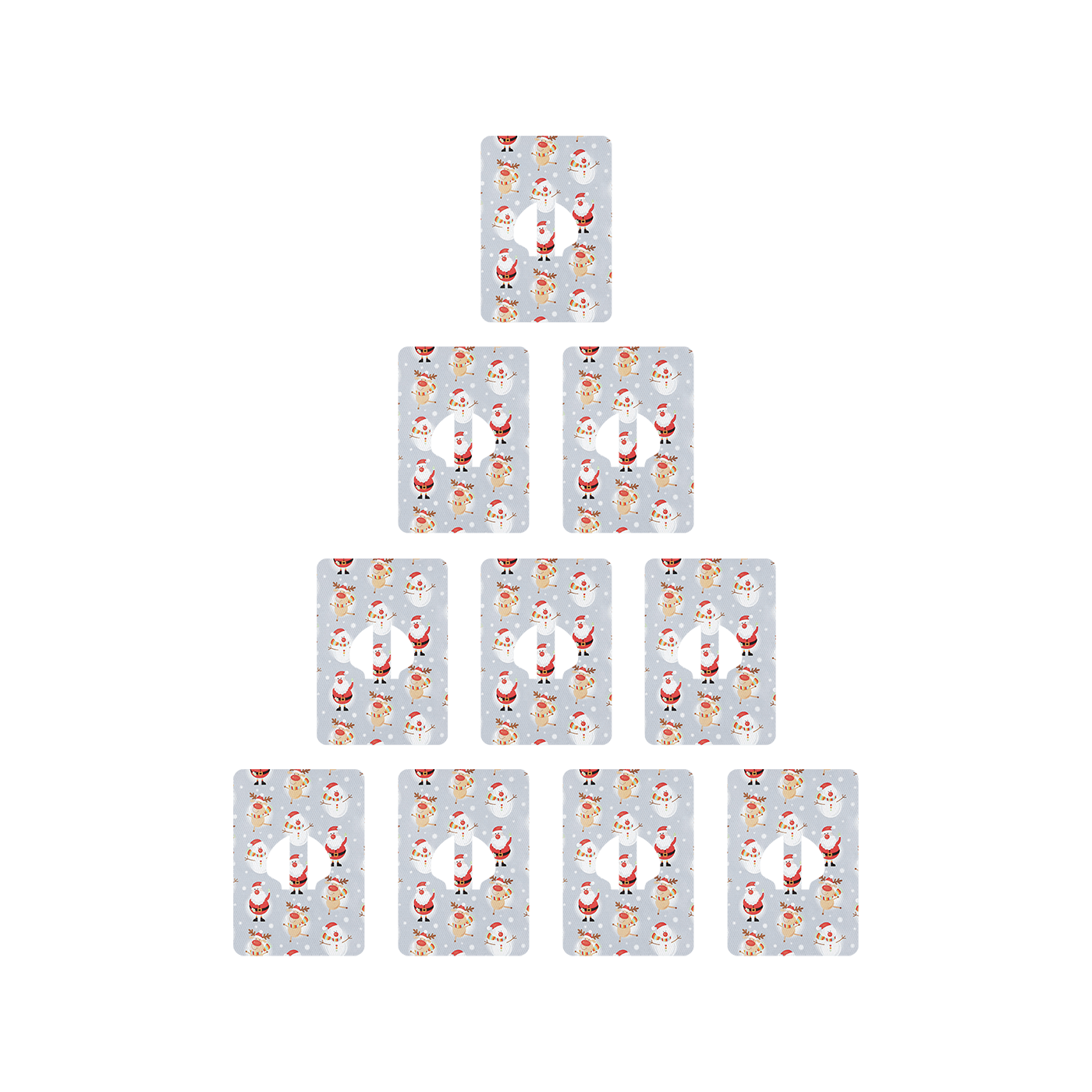 RockaDex Christmas Characters CGM Patch 10pk