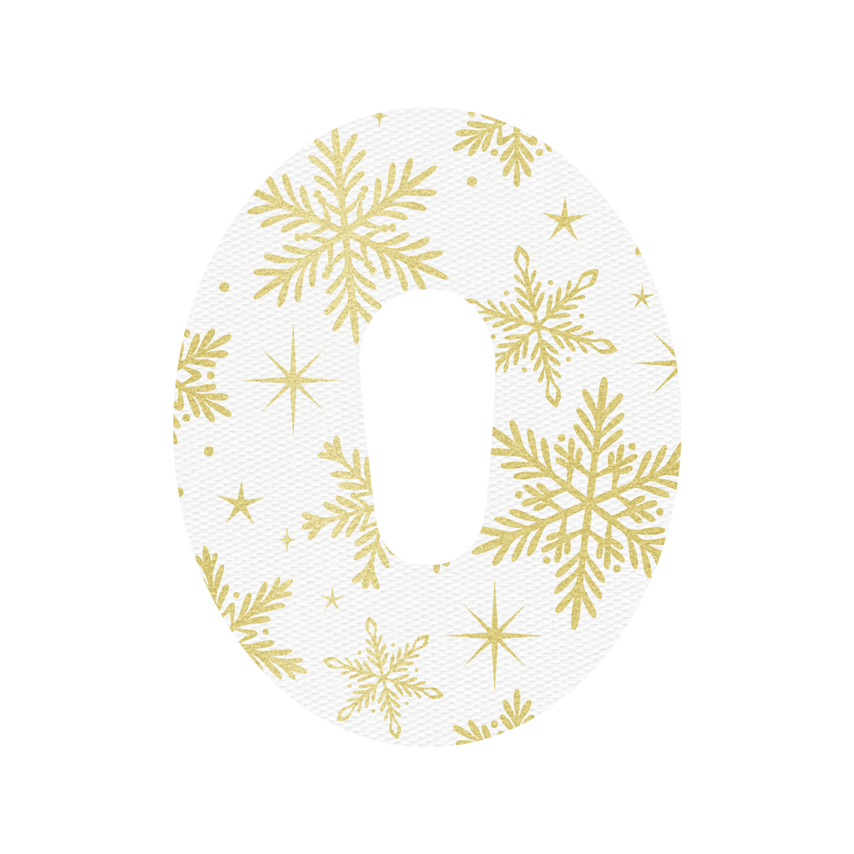 Christmas Snow Flakes - CGM Patches 10pk