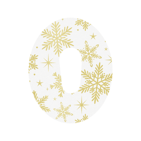 Christmas Snow Flakes - CGM Patches 10pk