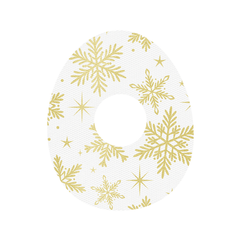 Christmas Snow Flakes - CGM Patches 10pk
