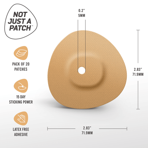 NJaP CGM Patches Dexcom G7 20 pack