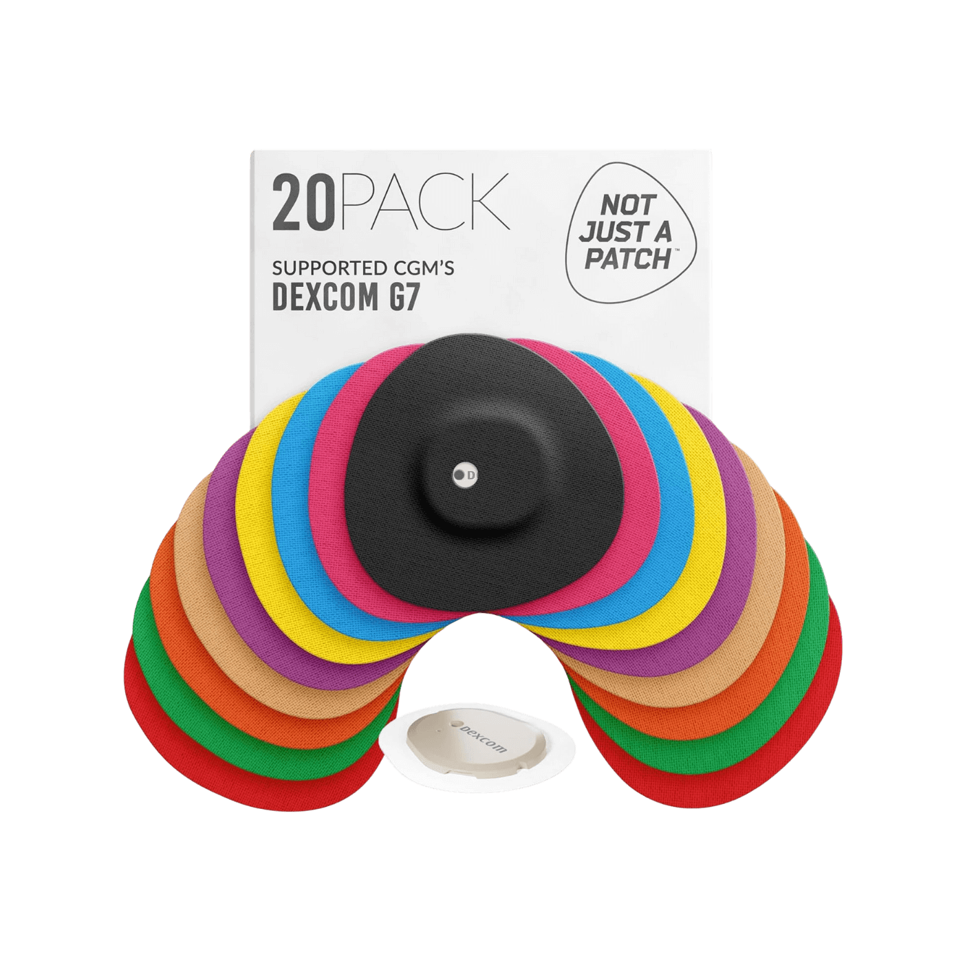 Not Just a Patch Original CGM Patches (Dexcom G7, ONE+, and Stelo) 20pk