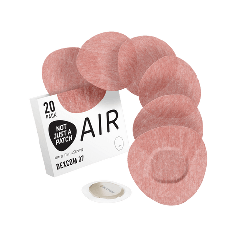 NJaP CGM Patches Dexcom G7 + Stelo Air Patch 20 pack