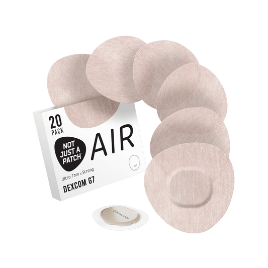 NJaP CGM Patches Dexcom G7 + Stelo Air Patch 20 pack