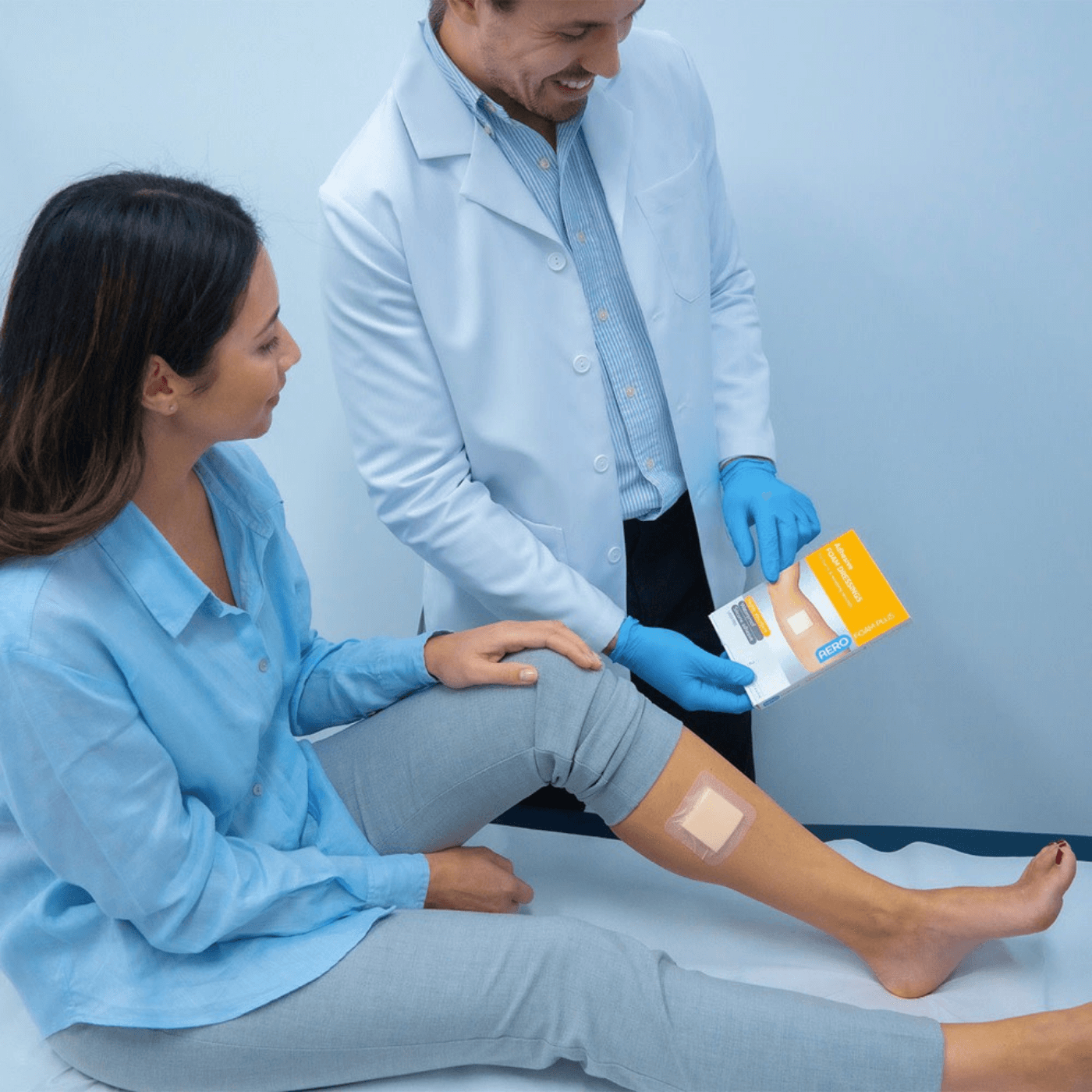 AEROFOAM PLUS Adhesive Foam Dressings 2pk