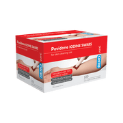 AEROWIPE 10% Povidone Iodine Swabs 100pk