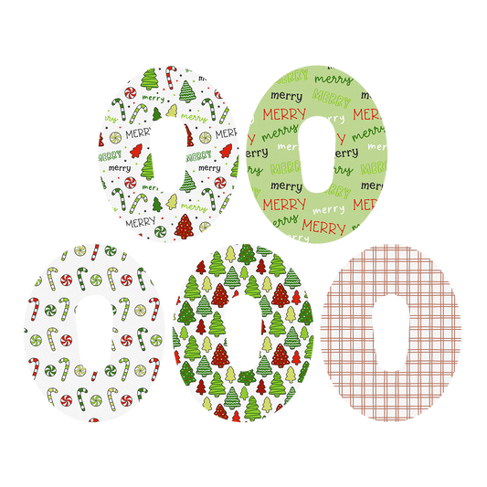 Christmas Mix - CGM Patches 5pk