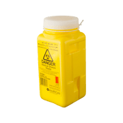 ASP Healthcare FITTANK Sharps Container With Screw-Top 1.4L