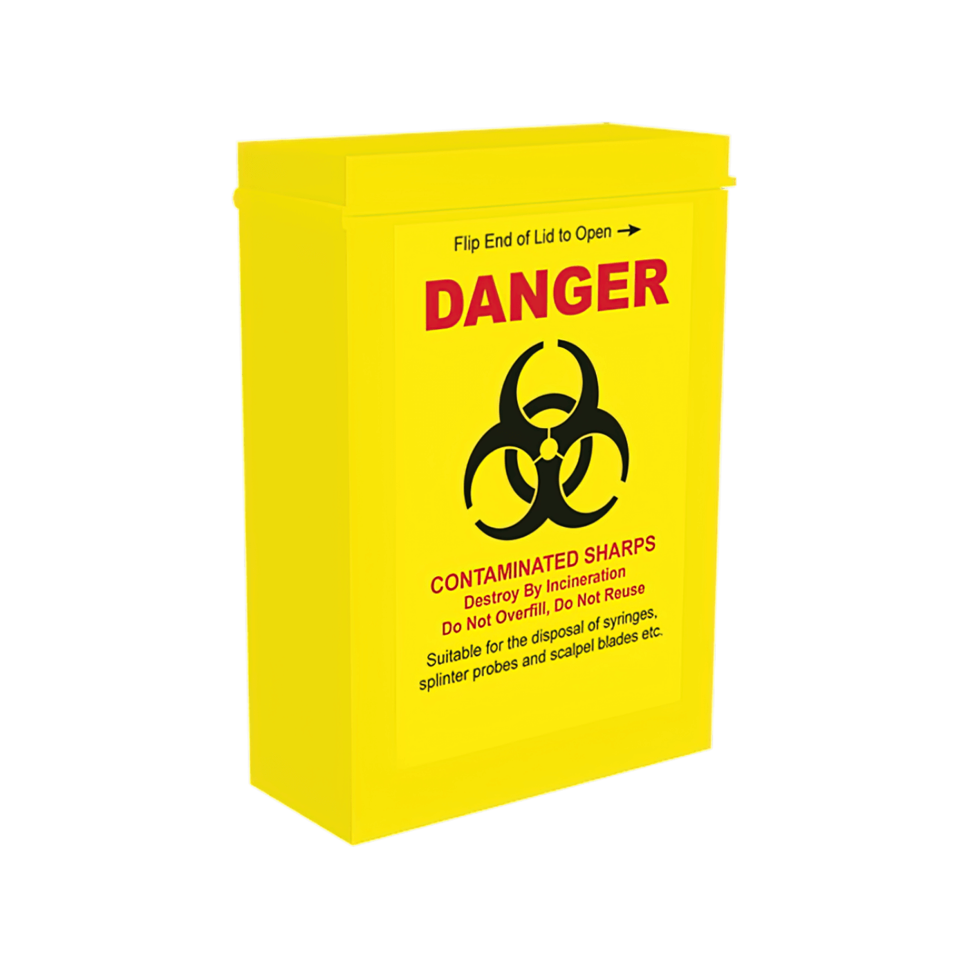 AEROHAZARD Sharps Disposal Container 90ml