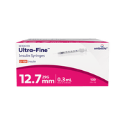 embecta Ultra-Fine Syringe 29G 0.3mL 12.7mm 100pk