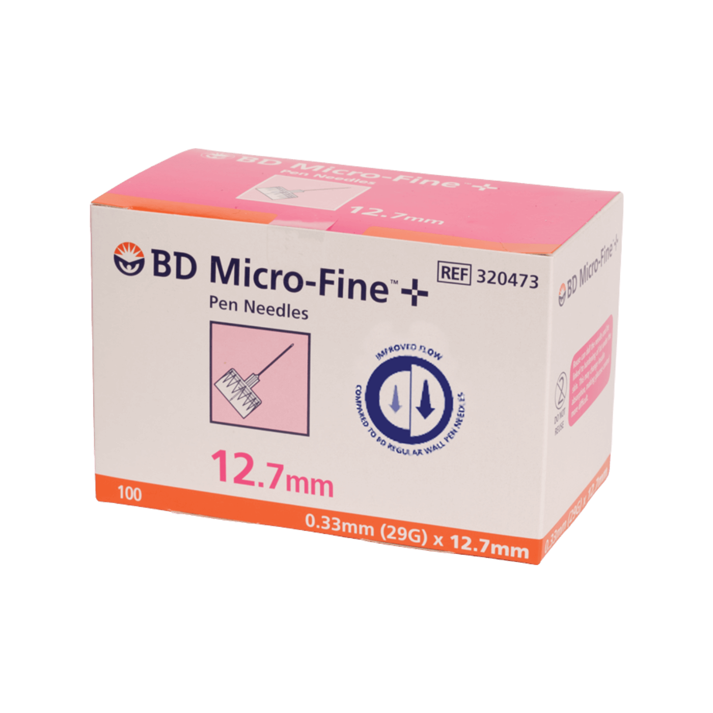 BD Micro-Fine Pen Needle 29G 12.7mm 100pk