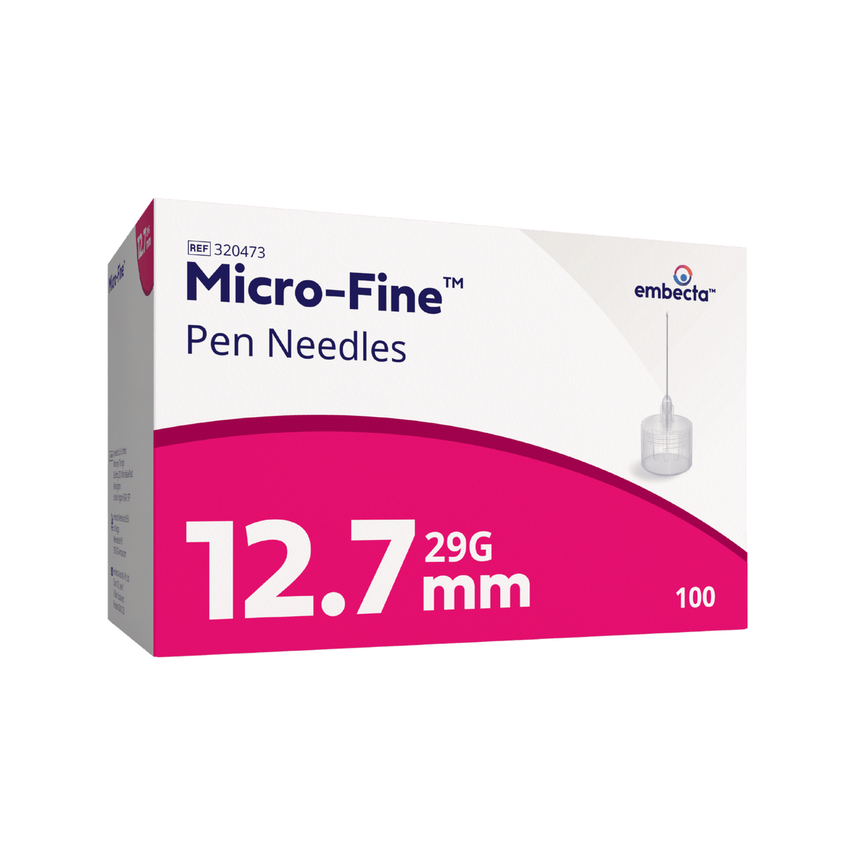 embecta Micro-Fine Pen Needle 29G 12.7mm 100pk
