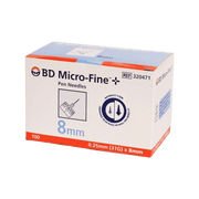 BD Micro-Fine Pen Needle 31G 8mm 100pk