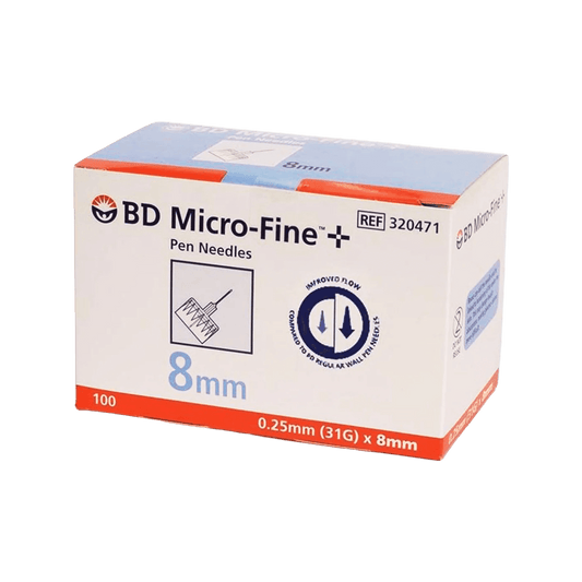 BD Microfine Pen Needle 31G 8mm 100pk