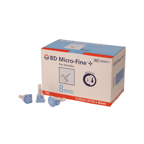 BD Microfine Pen Needle 31G 8mm 100pk