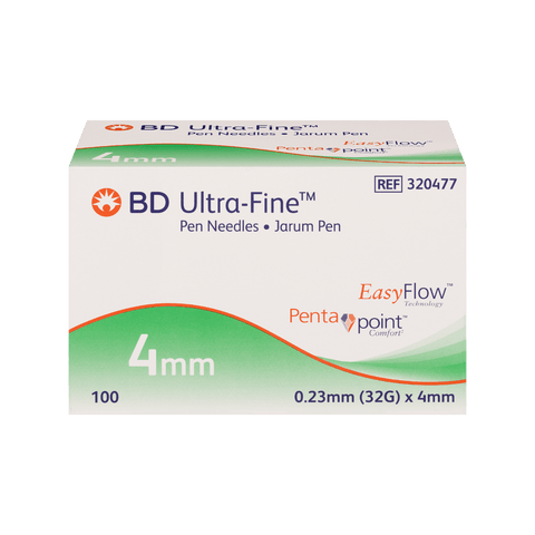 BD UltraFine Pen Needle 32G 4mm 100pk