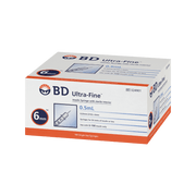 BD Ultra-Fine Syringe 31G 0.5mL 6mm 100pk
