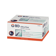 BD Ultra-Fine Syringe 31G 1.0mL 6mm 100pk