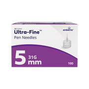 embecta Ultra-Fine Pen Needle 31G 5mm 100pk