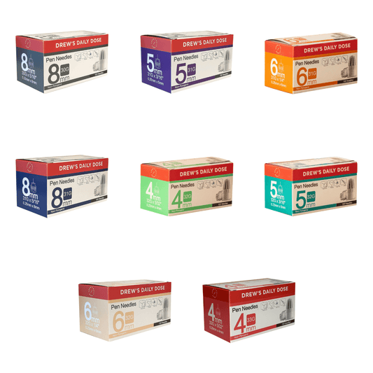 Drew's Daily Dose Pen Needles 100pk