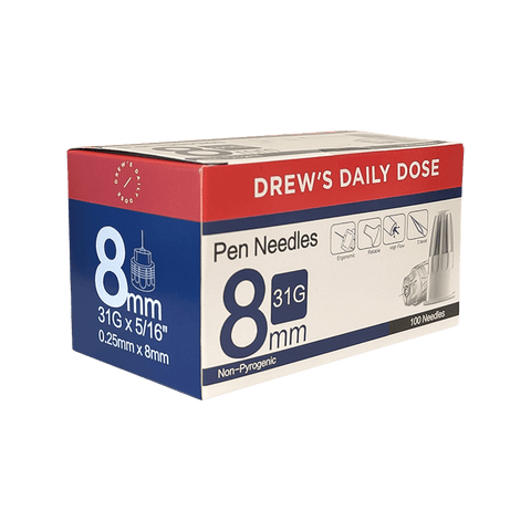 Drew's Daily Dose Pen Needles 100pk
